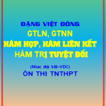 Đề thi Toán lớp GTLN – GTNN năm học mới 2023 từ Đặng Việt Đông
